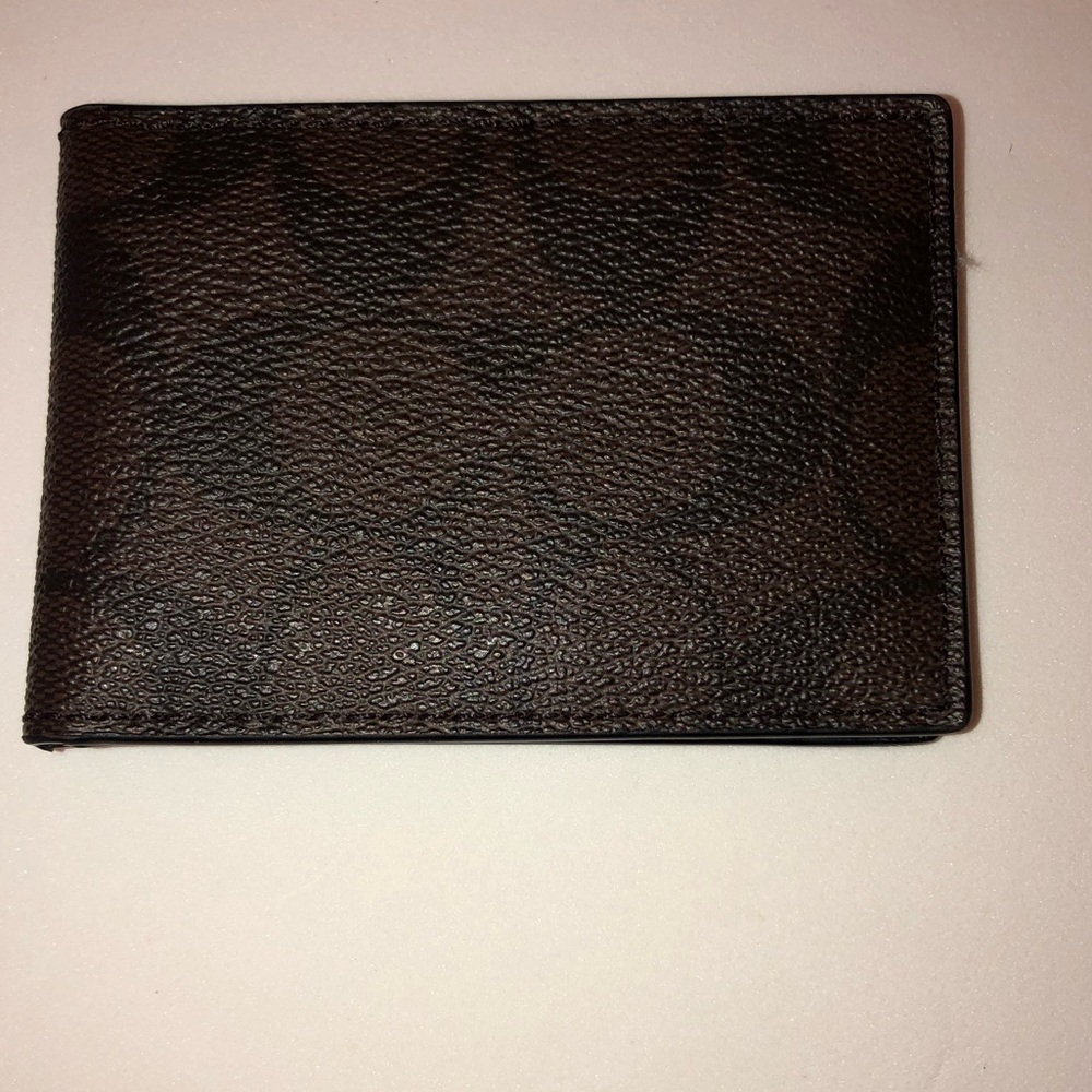 Authentic Coach Leather Wallet
